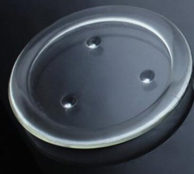 Small Round Candle Plate