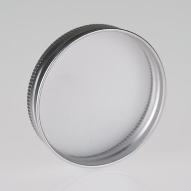 50ml PET Clear Plastic Jar with Aluminium Screw Cap