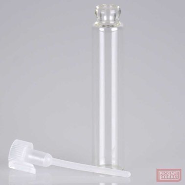 Tester Vial with Neutral Plastic Cap