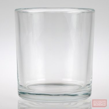 Large Round "Statement" Glass, Clear