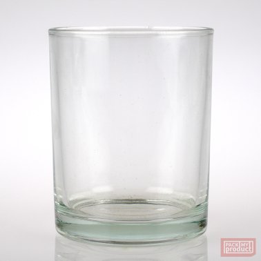 270ml Large Round Candle Glass Clear