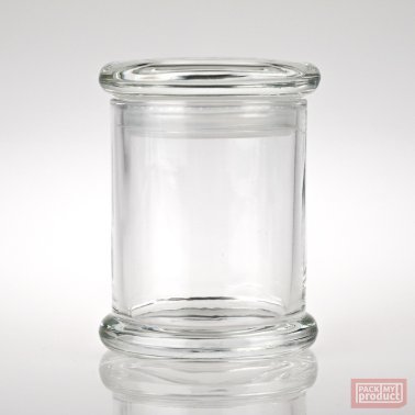 'Galaxy' Mini Metro Jar Clear Glass