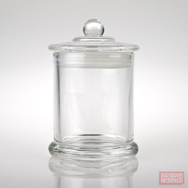 French Small Metro Jar Clear