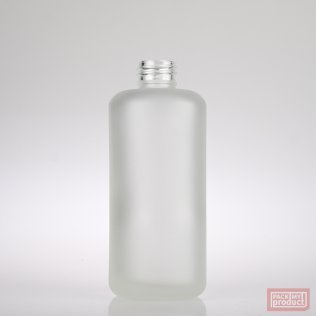 200ml Frosted Glass Round Bottle Only