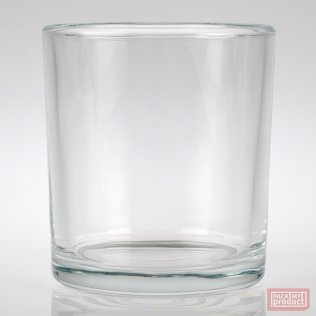 Large Round "Statement" Glass, Clear
