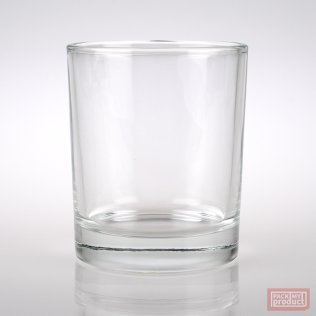 250ml Round Candle Glass Clear