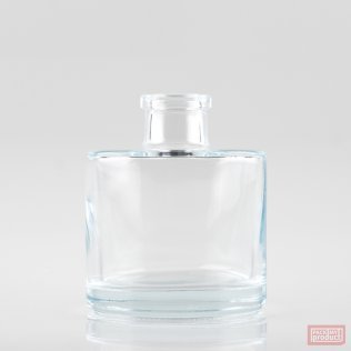 200ml Heavy Round Clear Glass Bottle Only