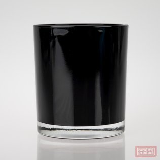 300ml - Medium Round "Statement" Glass, Gloss Black