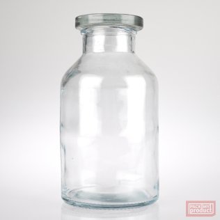 Antique Apothecary Jar 750ml Clear Glass