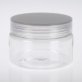 150ml PET Clear Plastic Jar with Wadded Screw Cap