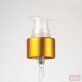 24/410 Matt Gold Lotion Pump with Clear Plastic Overcap (JS0003LPMG)
