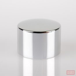 24/410 Shiny Silver Cap